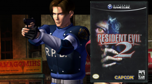 Leon in Resident Evil 2