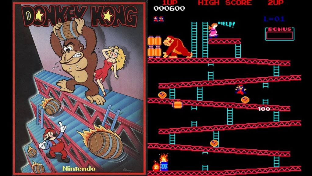 Retro game Donkey Kong